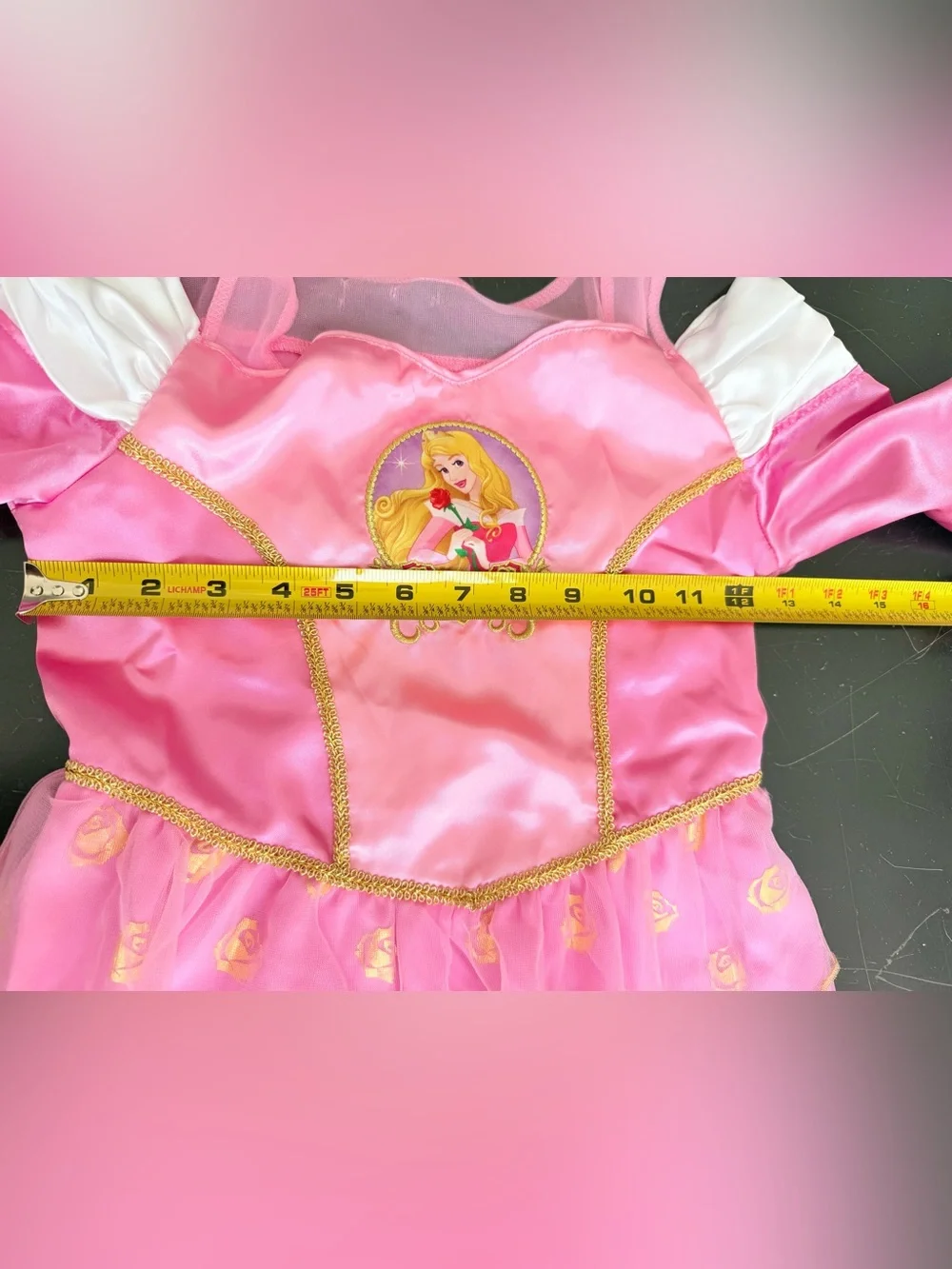 Disney Aurora Sleeping Beauty pink play dress up halloween costume